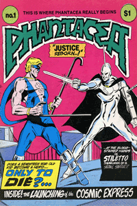 Phantacea One, artwork by Dave Sim, 1977