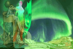 The full graphic used in the green page and panel backgrounds for Hidden Headgames, prepared by Jim McPherson, 2017