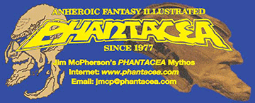 Two of Jim McPherson's Phantacea business cards