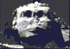 Transitional GIF found on the web that goes from the Cydonia face on Mars to the Giza Sphinx