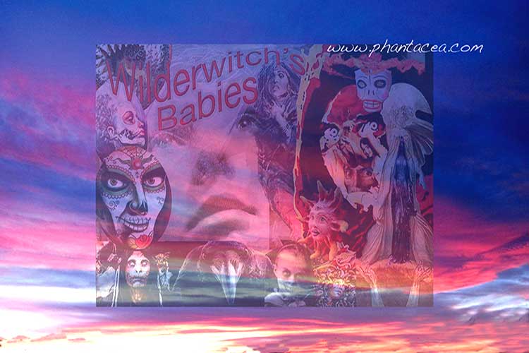 Background image using the same sunset featured on DecDam's cover, coupled with the Witch Babs promo, both prepared by Jim McPherson, 2016